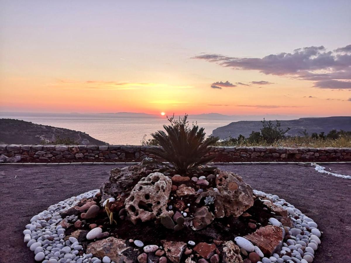 Sunset View Stone House, Areopoli Mani Villa Kültér fotó